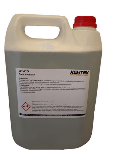 Hovedbilde CT-Zid 5ltr ADR:UN3264 ...