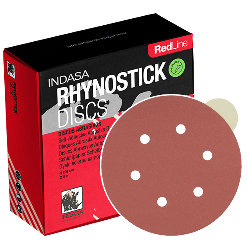 Hovedbilde RhynoStick Ø150mm (6 Hull) RedLine 100pk